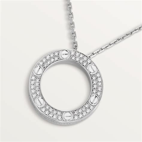 cartier baby love necklace replica|cartier love necklace diamond paved.